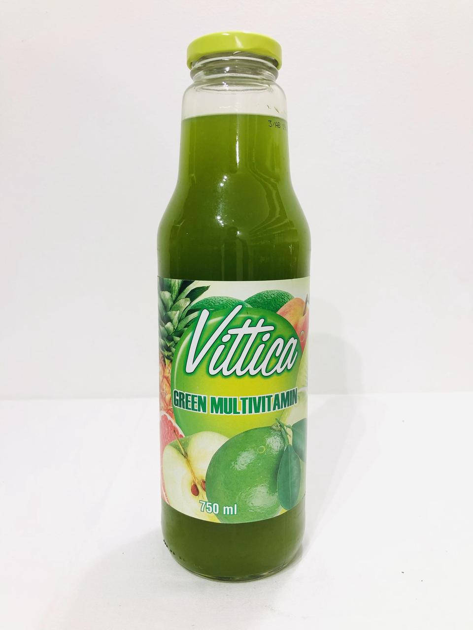 

Сік Vittica зелений мультивітамін 750мл