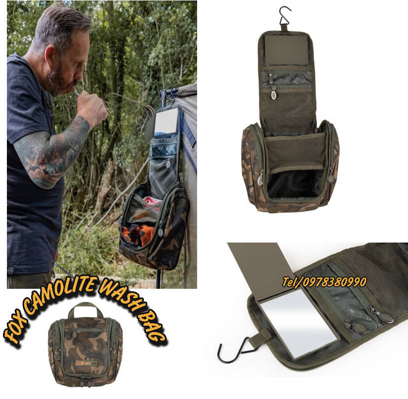 

Сумка для мыльно-рыльного Fox Camolite Wash Bag
