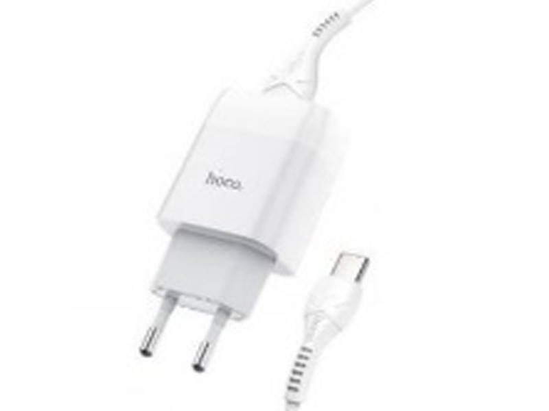 

Зарядное устройство 220В USBx2 с кабелем USB - Type-C Hoco C73A Glorious 180шт 8123