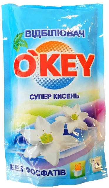 

Кислородный отбеливатель для стирки O'key 200г
