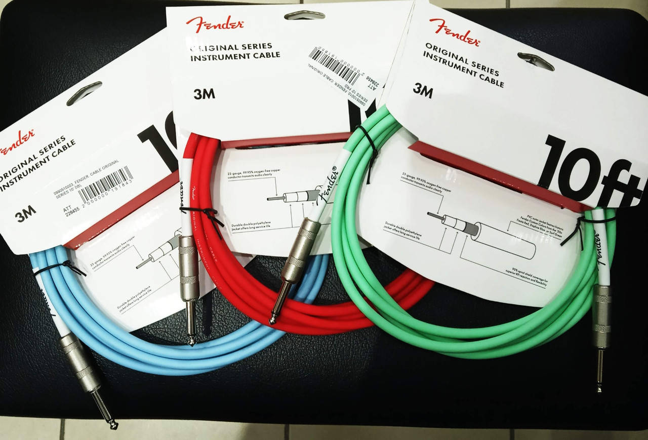 

Инструментальный кабель FENDER CABLE ORIGINAL SERIES 10' SFG