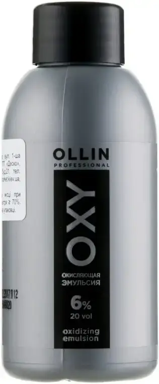 

Окисляющая эмульсия 6% 20 vol. Ollin Professional Color Oxidizing Emulsion 90 мл