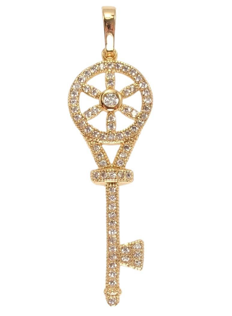 

Кулон Xuping Позолота 18K "Ключик"