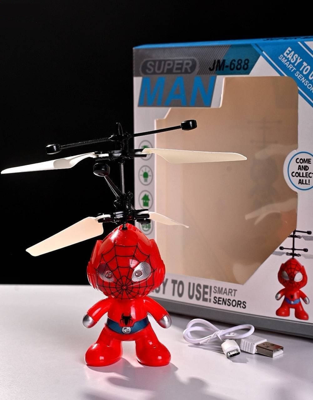 

Летающая Игрушка Человек Паук, Красный