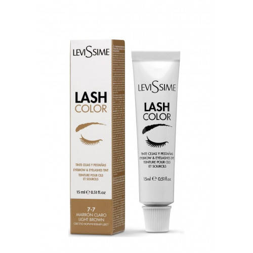 

Краска для бровей и ресниц Levissime Lash Color, цвет 7-7 светло-коричневый 15 мл