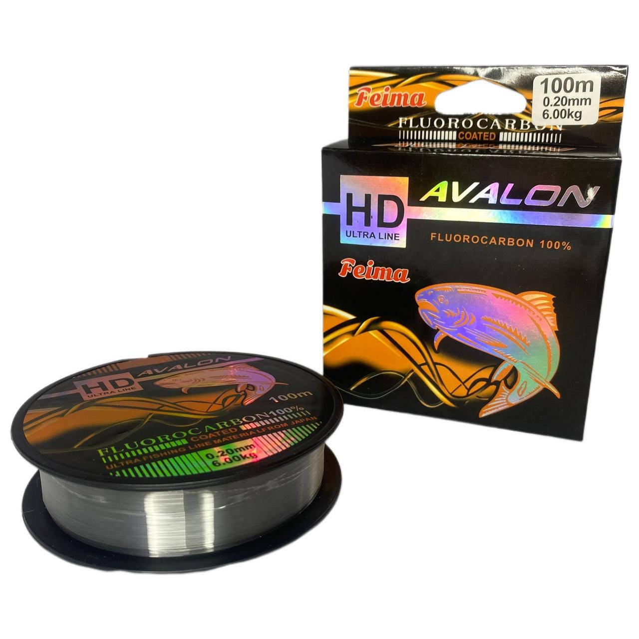

Леска Feima Avalon 100 m 0.20 - 0.35 mm 0.20 0.30, Прозрачный