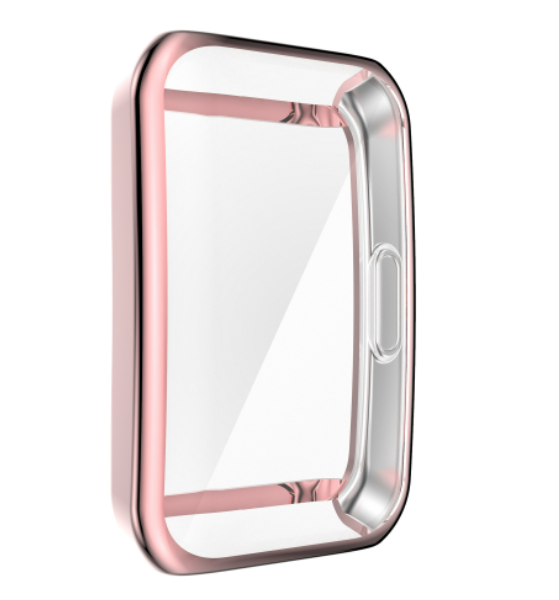 

Чехол-накладка DK Silicone Face Case для Honor Band 6 (012534) (pink rose)
