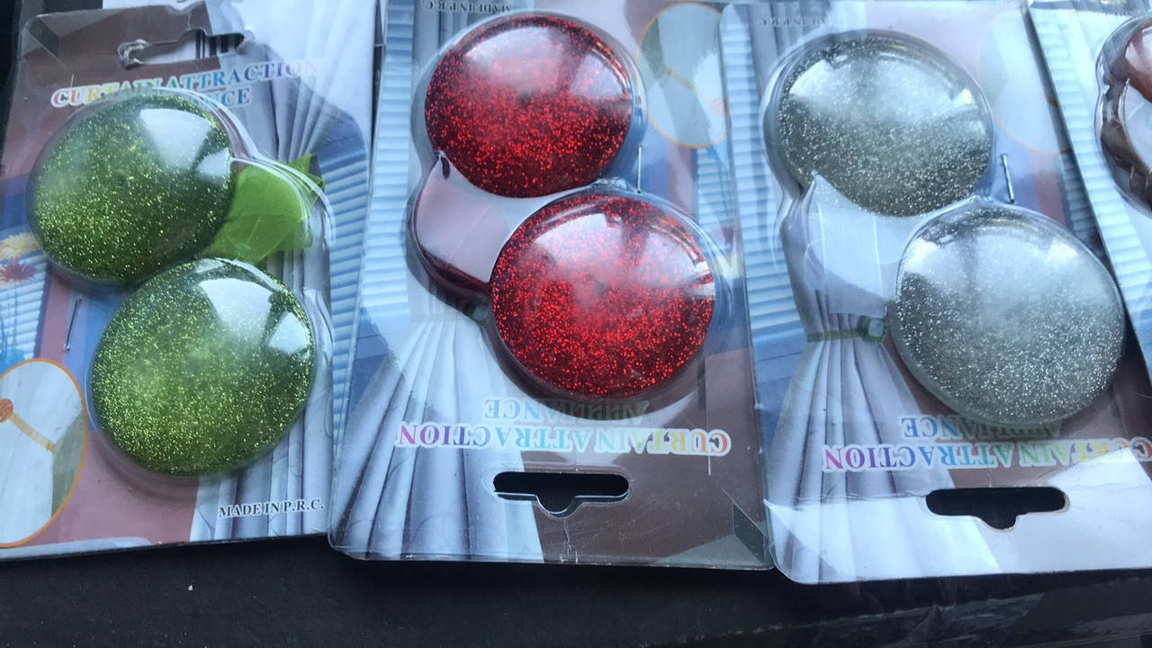 

Магниты для штор, Зелёный