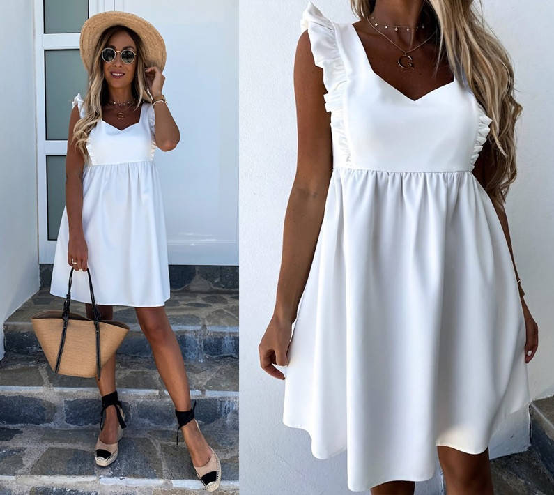 

Летнее платье с завышенной талией "Сабрина" В И