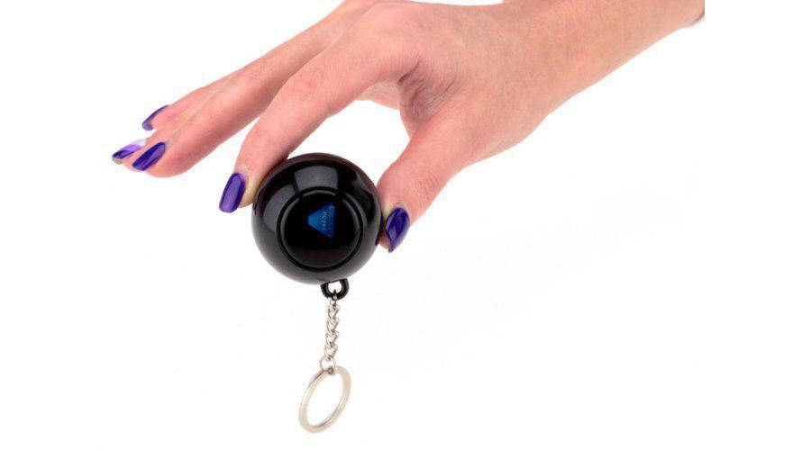 

Брелок "Magic Ball 8", чорний, 4см, Брелок "Шар - предсказатель", Черный
