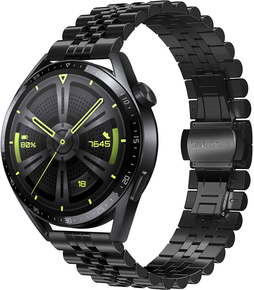 

Металлический браслет Stech для Huawei Watch GT3 46mm Черный
