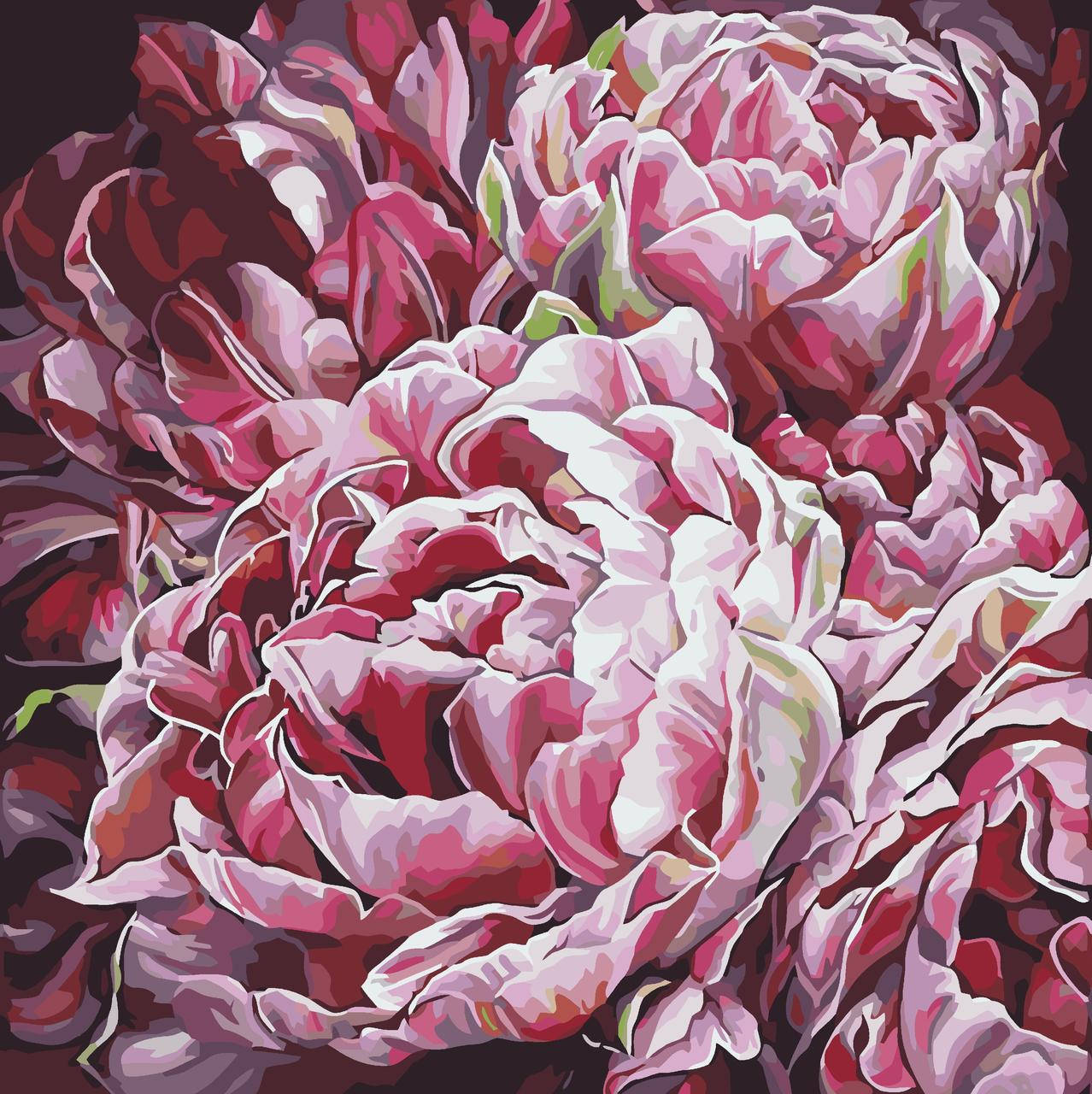 

Картина по номерам Идейка Буйство красок 40x40 см (без коробки) арт.KHO3014