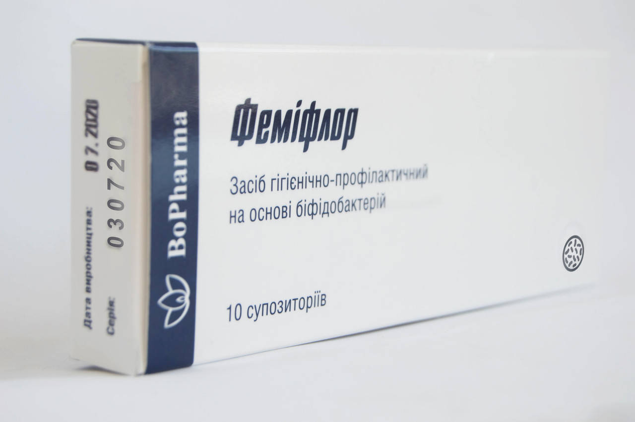 

Феміфлор 10 супозиторіїв (свічок)