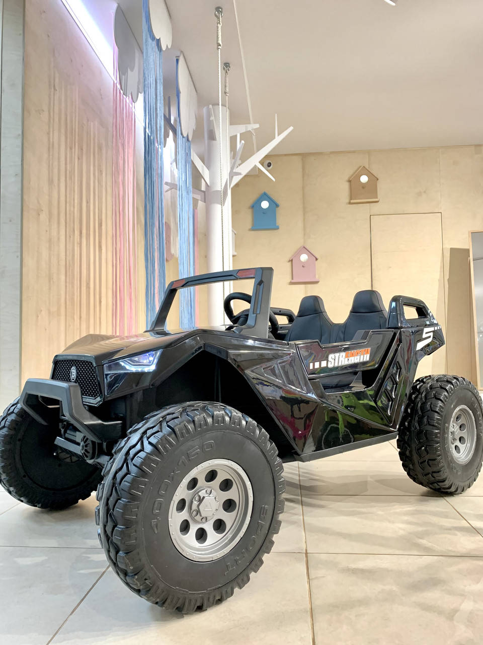 

Детский электромобиль джип Багги M 4170 Черный