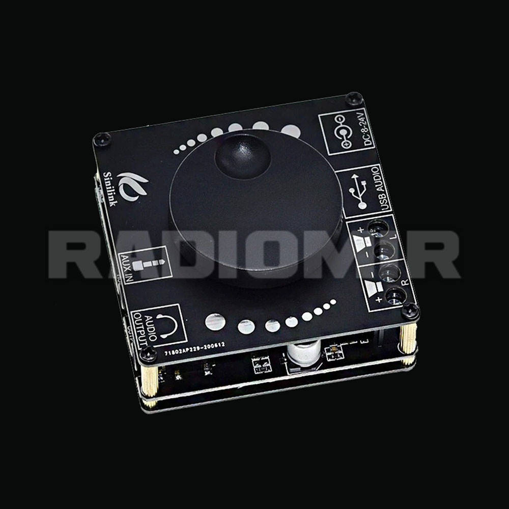 

Аудио усилитель с Bluetooth Sinilink XY-AP15H 2x20W