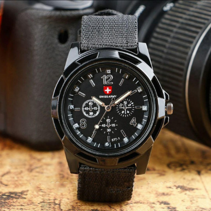 

Часы Swiss Army Наручные мужские Черные - 200774