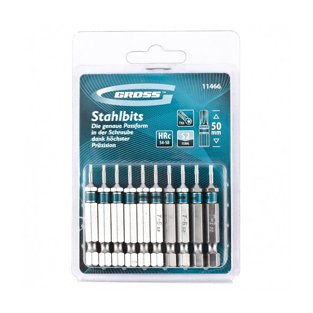 

Бита Gross 11466 TORX 6 50 мм