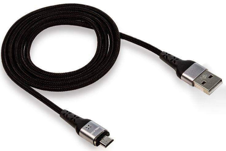 

Кабель USB Walker C970 3.3A Magnetic Micro USB Cable Black, Черный