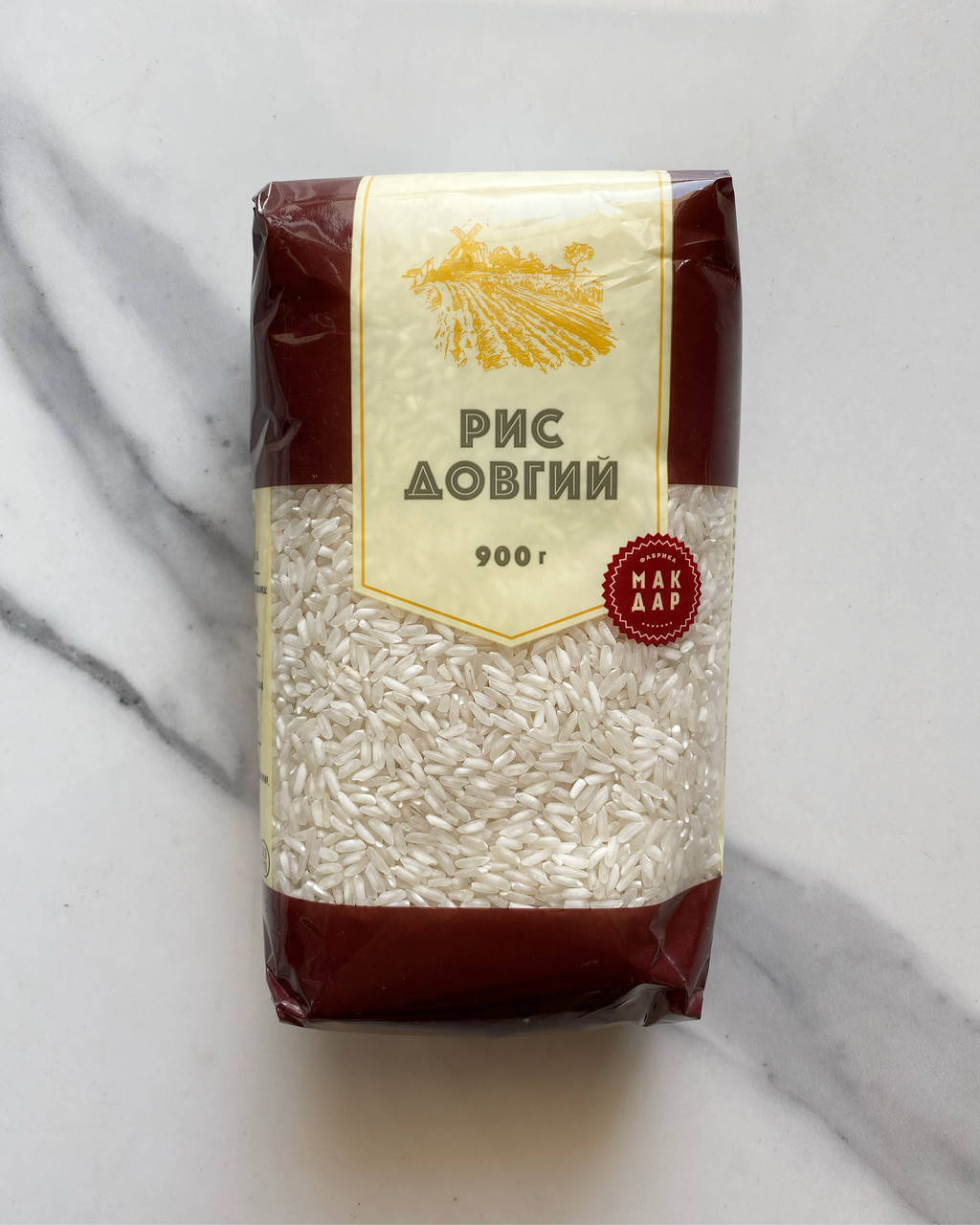 

Рис довгий ТМ Мак Дар 900 г