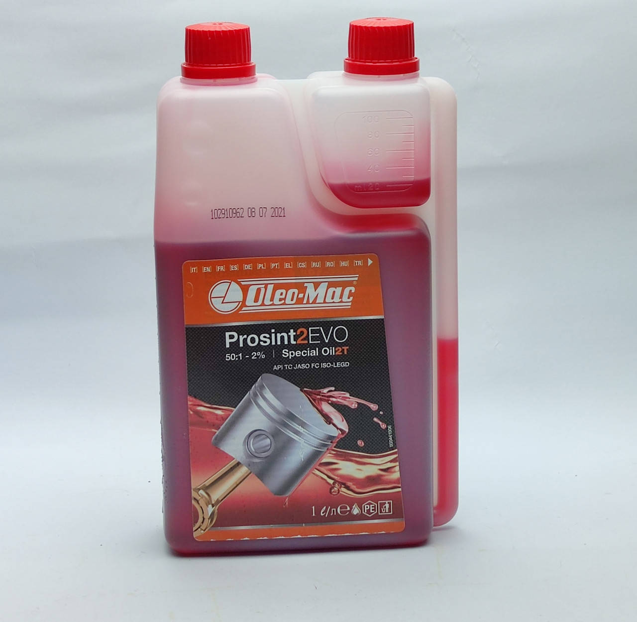 

Моторное масло Oleo-Mac Prosint 2T c дозатором