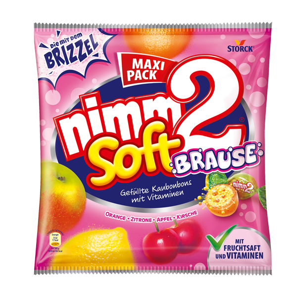 

Жевательные конфеты Nimm2 Brizzel Brause 345g