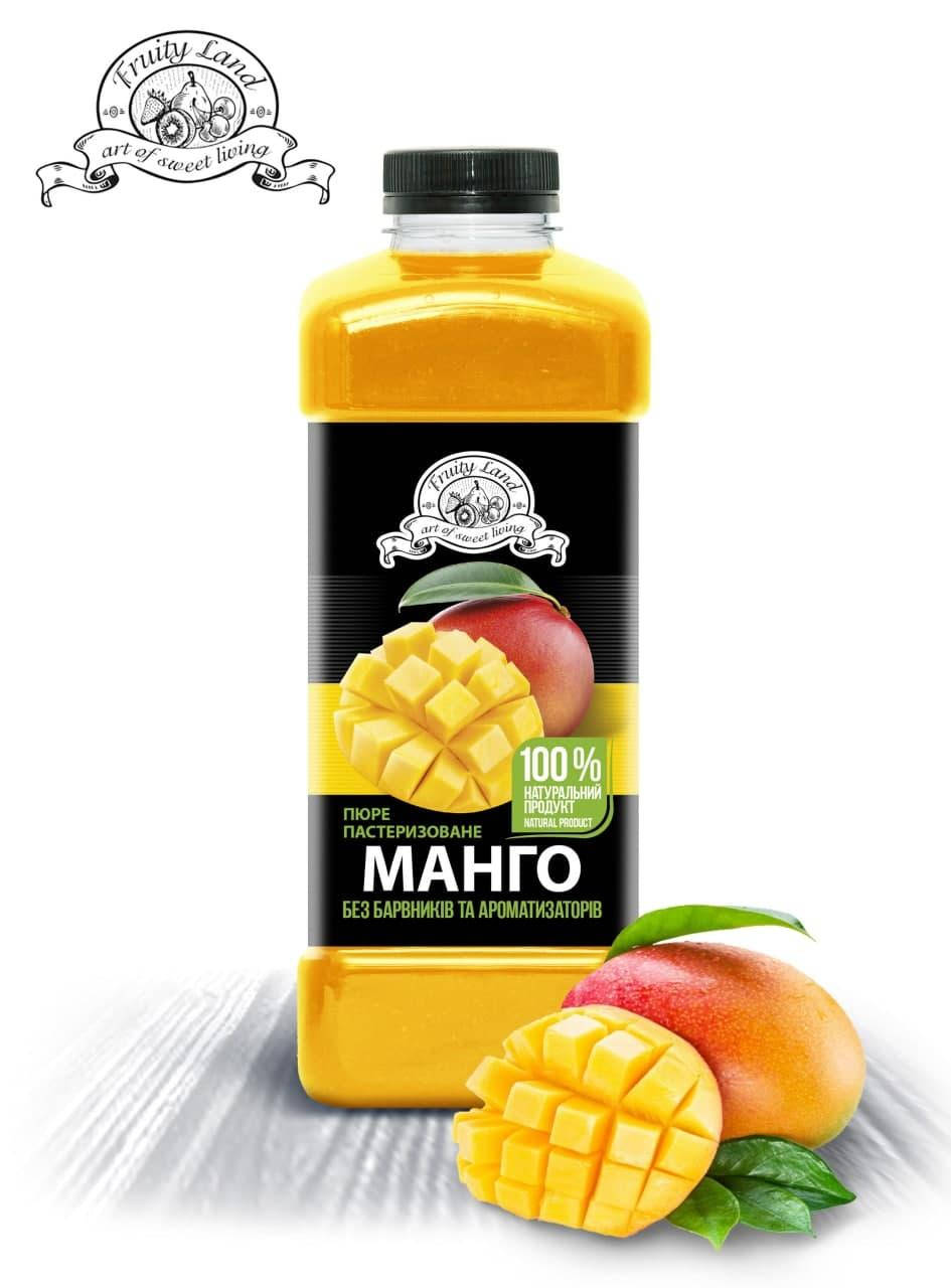 

Манго пюре Fruityland пастеризованное,1кг