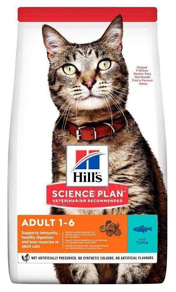 

HILL'S SCIENCE PLAN Adult Сухой Корм ​​для Кошек с тунцом - 300 г