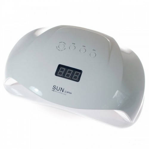 

UV+LED лампа для маникюра SUN X PLUS на 2 руки, 72 Вт, Белый
