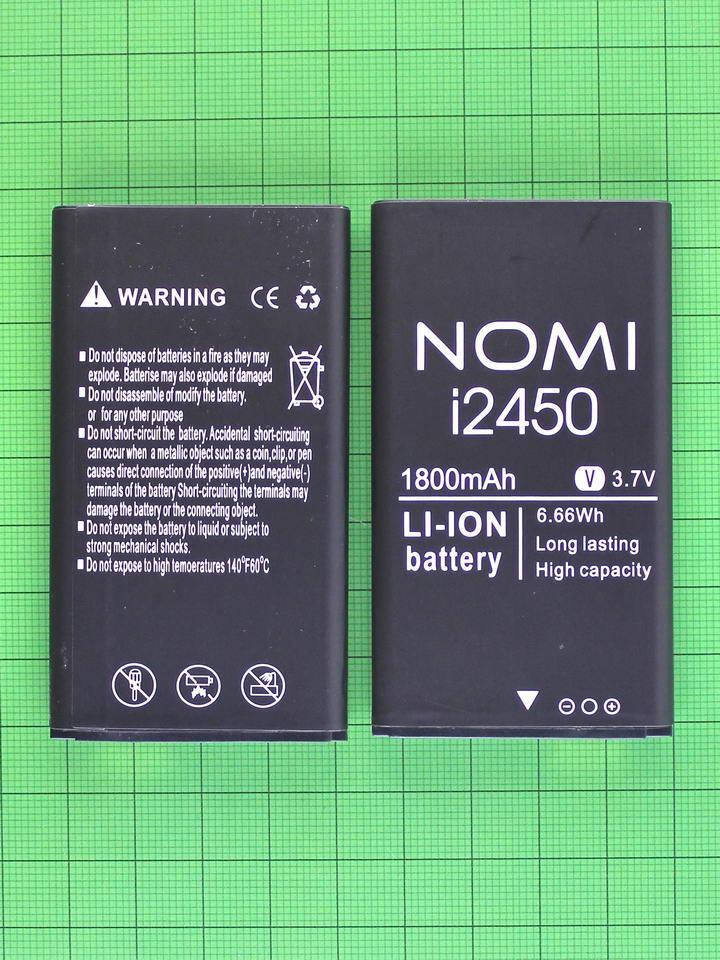 

Акумулятор Nomi i2450 X-Treme 1800mAh Оригінал