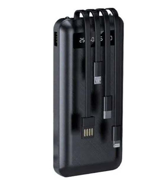 

Power Bank (20000mah) PB01 + lightning + micro + type c + usb