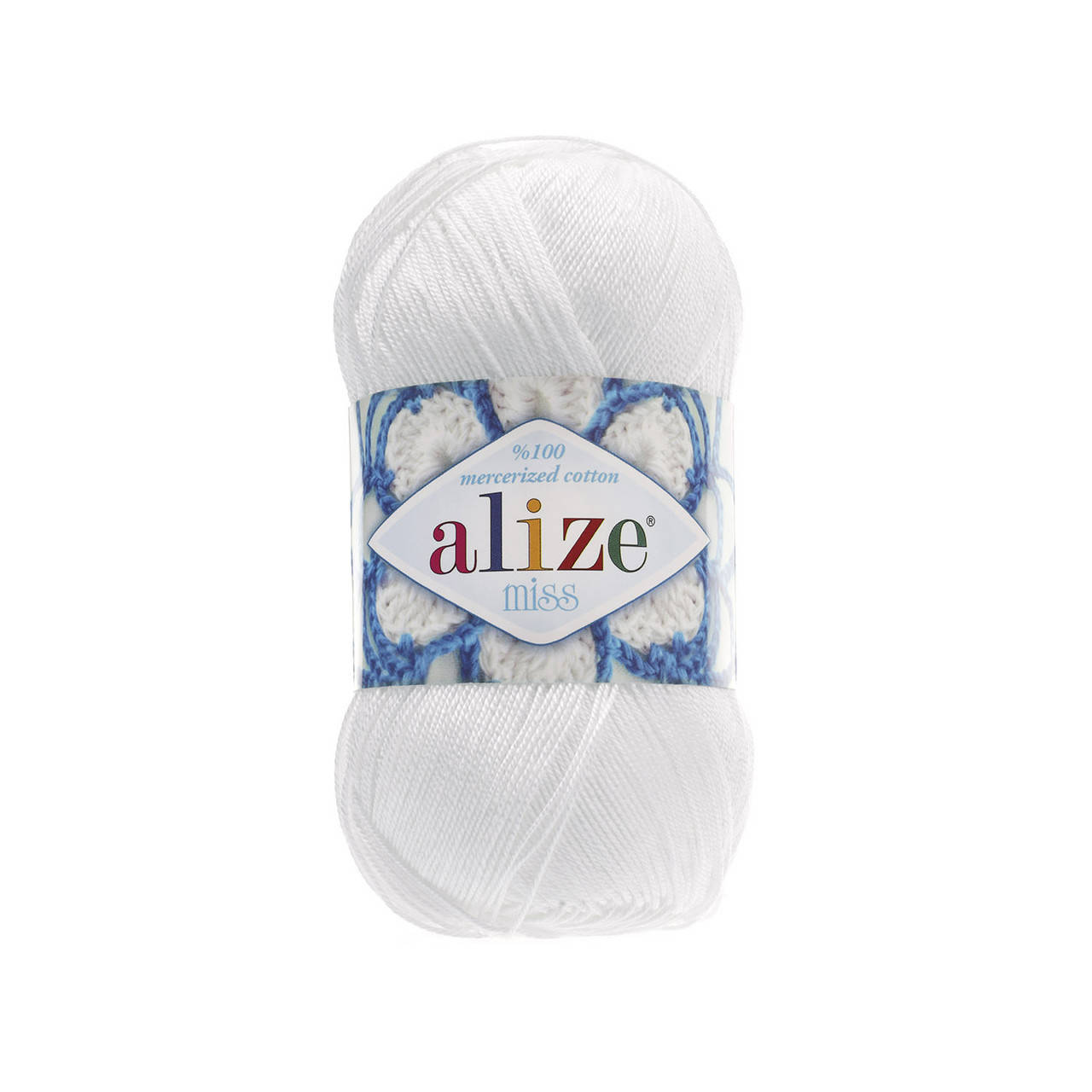 

Пряжа Alize Miss 55 белый