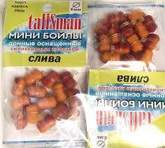 

Минибойлы донные оснащенные Talisman Слива с силиконовым кольцом 6 мм