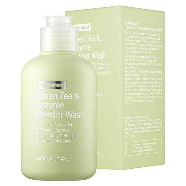 

Энзимная пудра с зелёным чаем By Wishtrend Green Tea & Enzyme Powder Wash 110г