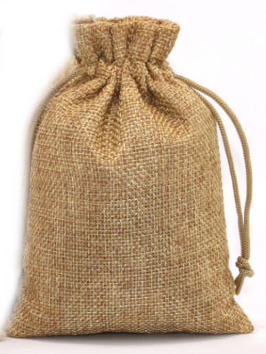 

Мешочек для карт Таро, светло коричневый джут (мешковина) ( 13х18см )