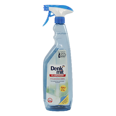 

Спрей для миття вікон та скла Денк Міт Denk Mit glasreiniger 1L 6шт/ящ (Код : 00-00011105)