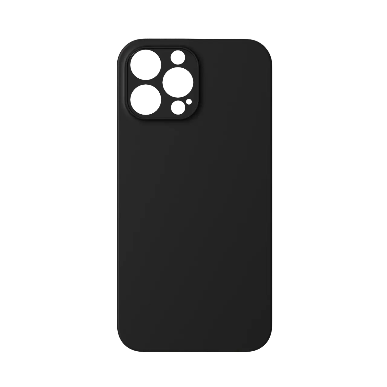 

Тонкий матовый чехол для iPhone 13 Pro Max, Черный