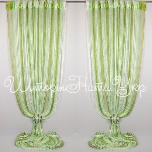 

Шторы нити Радуга №1+15+19, Разные цвета