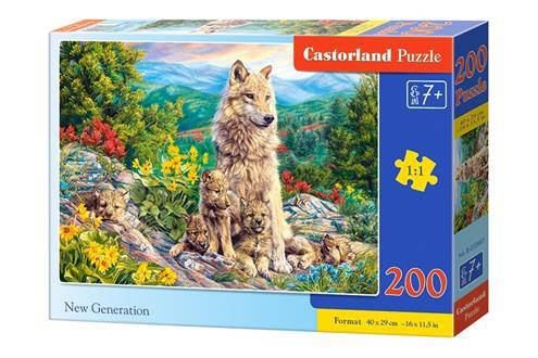 

Пазлы 200 элементов "Новое поколение", B~222087 | Castorland