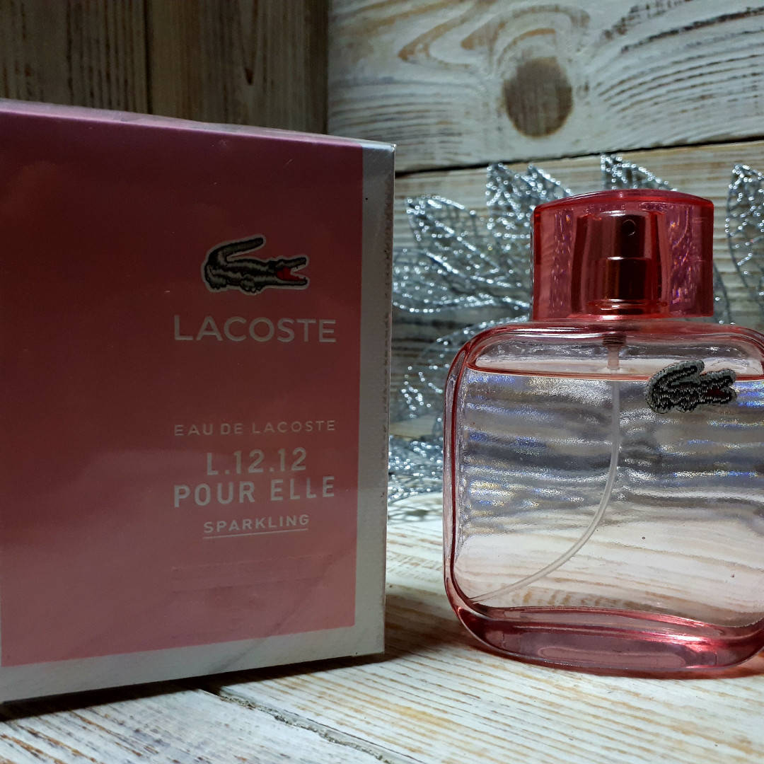 

Lacoste Eau De Lacoste L.12.12 Pour Elle Sparkling Eau De Toilette 90ml.