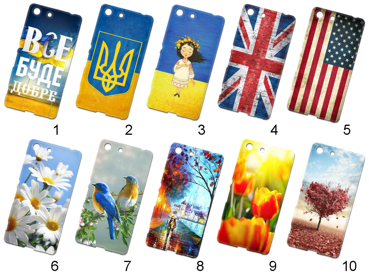 

Силиконовый чехол с рисунком для Sony Xperia M5 Dual E5633