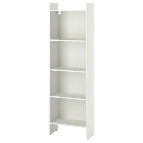 

Книжный шкаф открытый IKEA BAGGEBO 50x25x160 см Белый (204.367.13)