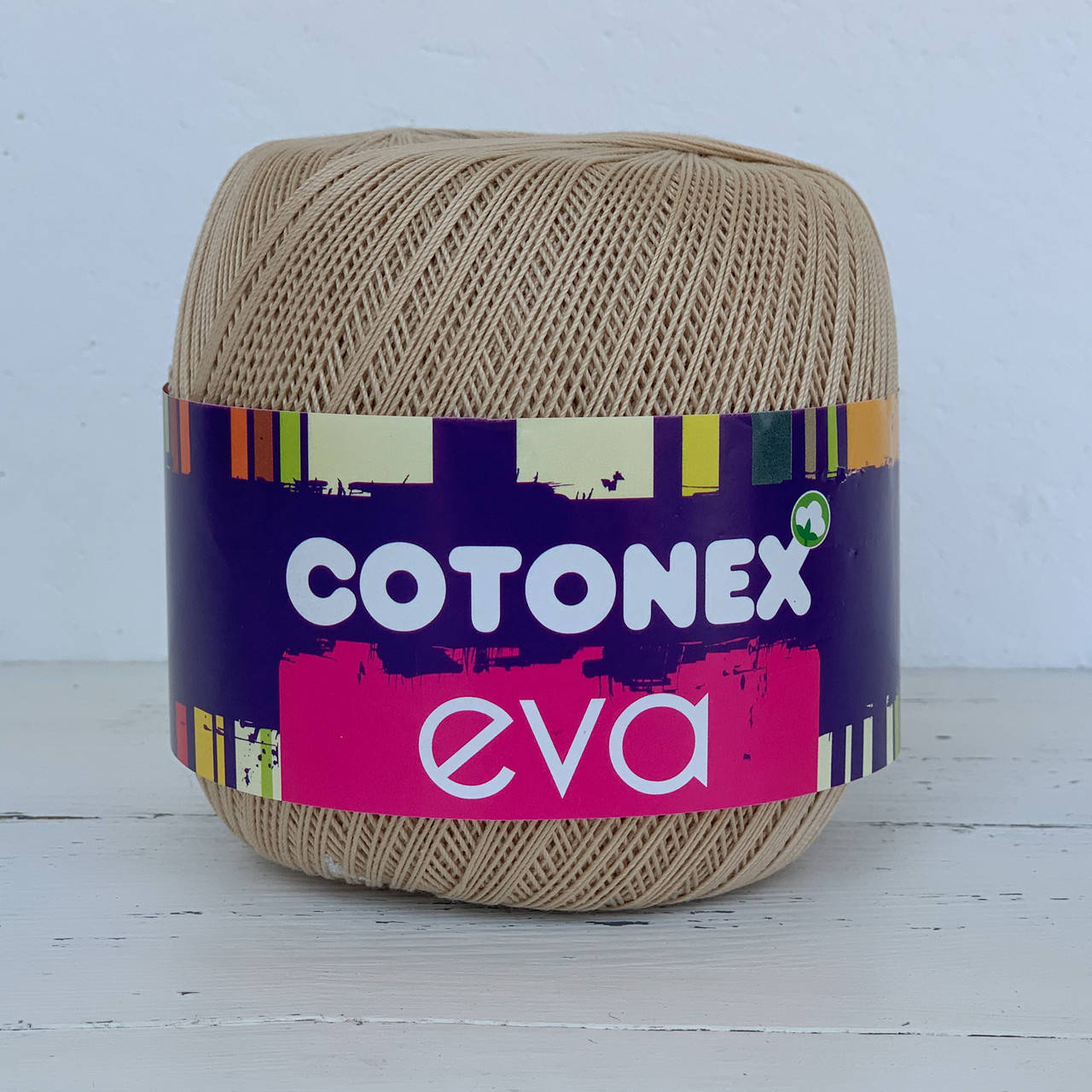 

Cotonex EVA (Котонакс Ева) № 285 бежевый (Пряжа хлопок, нитки для вязания)