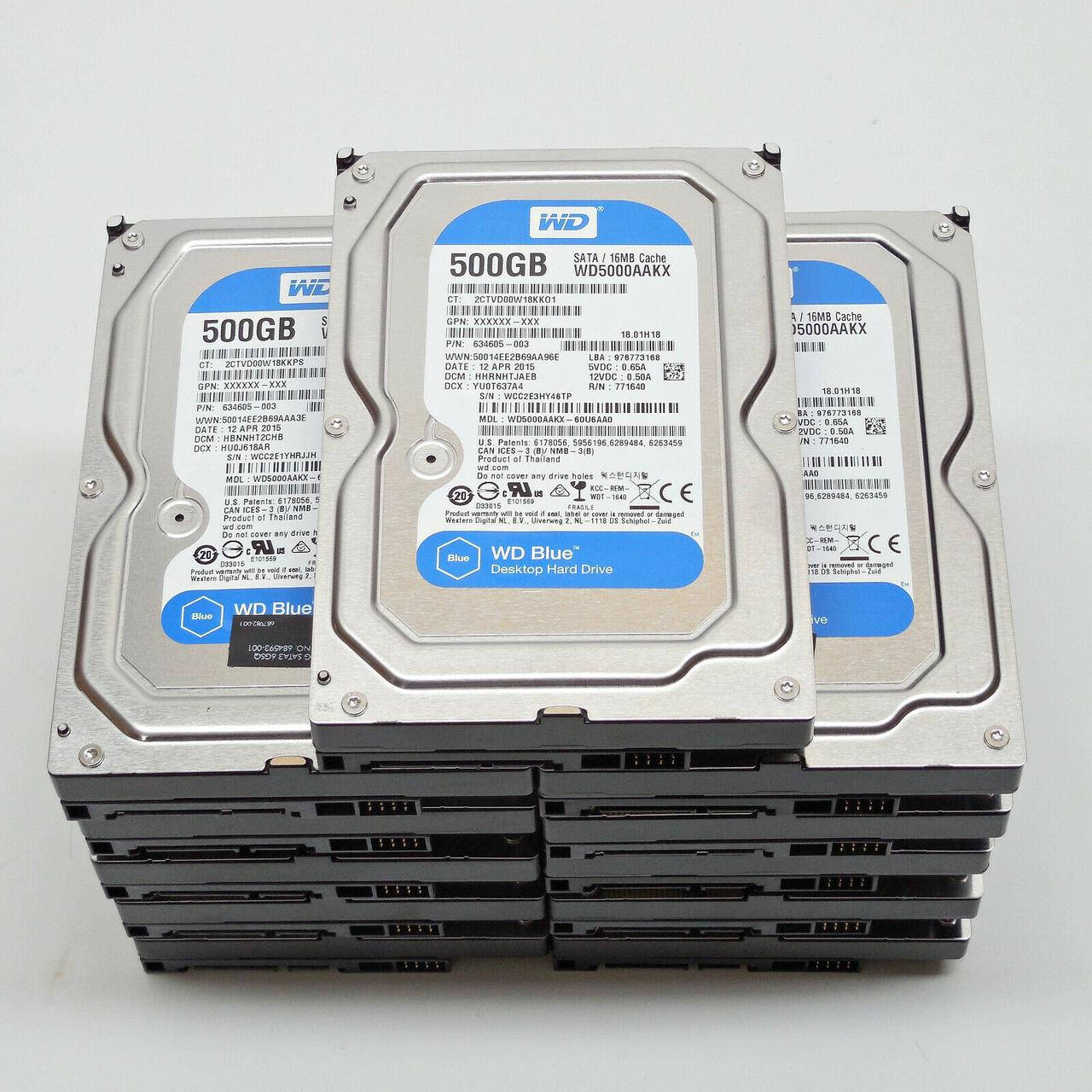 

Идеальный быстрый жесткий диск 500GB WD 3.5 для ПК WESTERN DIGITAL 7200 SATA 3!