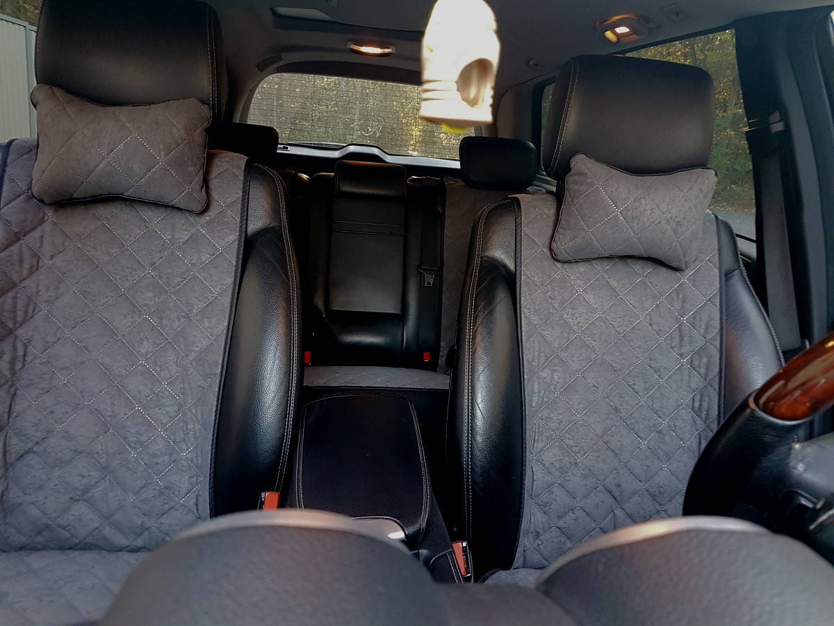 

Накидки на сиденья темно-серые. Полный комплект. СТАНДАРТ. Авточехлы