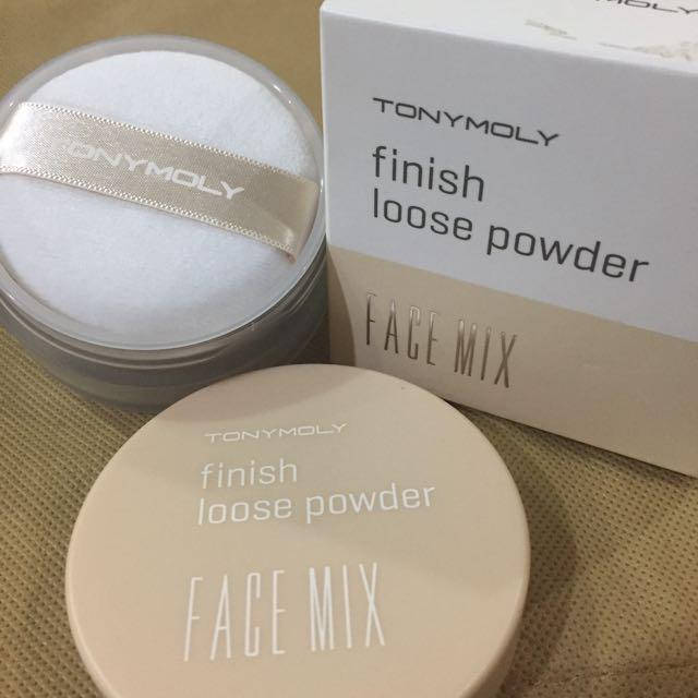 

Tony moly face mix finish loose powder рассыпчатая финишная пудра 23 тон