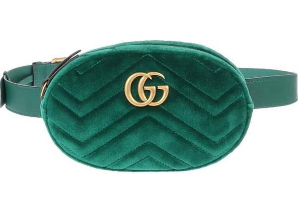

Женская сумка GUCCI на пояс ЗЕЛЕНАЯ, Зелёный