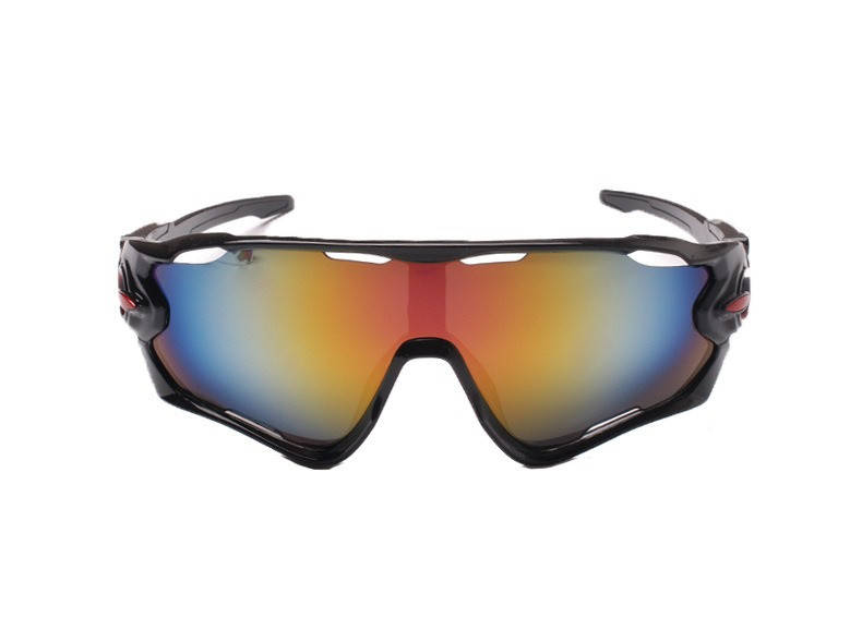 

Очки велосипедные Robesbon Jawbreaker 9270 спортивные велоочки Black-Orange