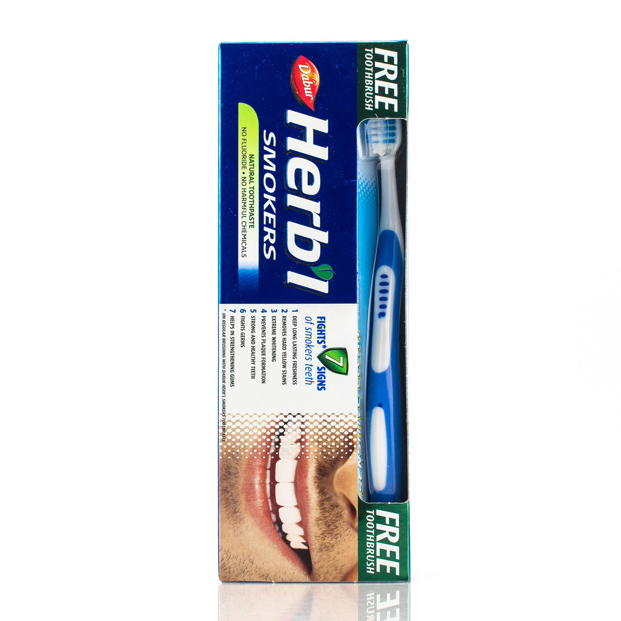 

Зубная паста для курящих, Dabur Herb'l Smokers Natural, 150 г
