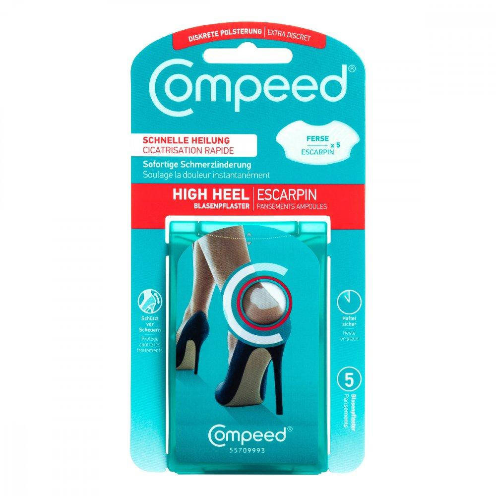

Compeed - набор пластырей для обуви на высоких каблуках, 5 шт.