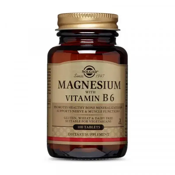 

Магний В6 Solgar Magnesium with Vitamin B6 100 tab